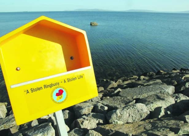 Cllr Jim Griffin has warned of the importance of keeping lifebuoys in place for emergency use