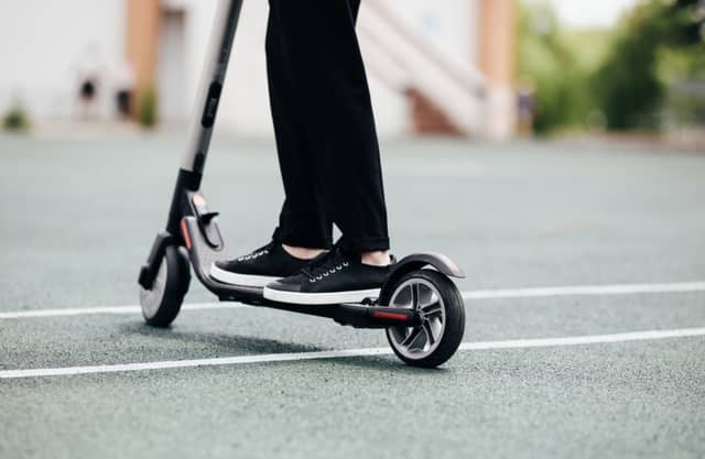 Electric Scooter. File pic.