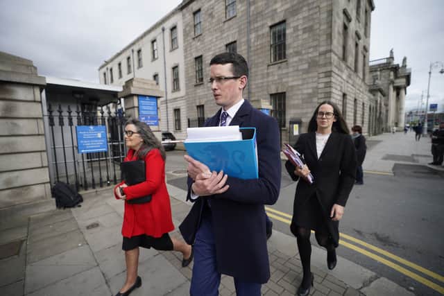 The contempt of court charge was in relation to a hearing in February during which both women were removed from court by eight to 10 gardai.