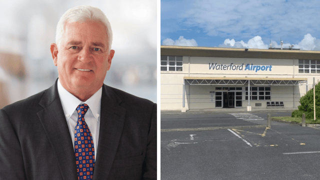 Kelcy Warren and Waterford Airport. Photo: Energy Transfers.