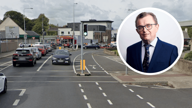 The Folly and (inset) Cllr Seamus Ryan. Photo: Google Maps.