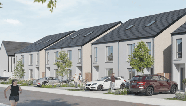 A visualisation of the proposed development