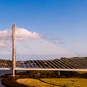 The Thomas Francis Meagher Bridge on the outskirts of Waterford city