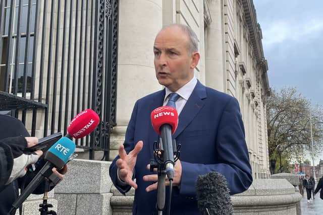 He said there had been a significant increase in the number of people coming from Ukraine, which has been attributed to a change of law in that country which eased travel restrictions for men aged 18 to 22.