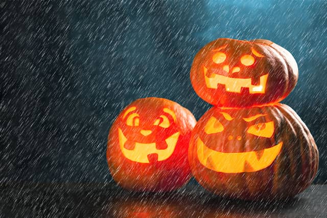 Halloween weather forecast.