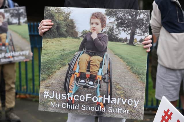 His parents, Stephen Morrison and Gillian Sherratt, have also called for Mr Harris’s resignation.