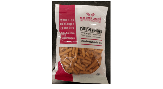 Their Malabar Choice Peri Peri Murukku snacks have been recalled as they contain milk which has not been declared on the labels of the products.   