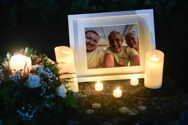 Hundreds of people turned out at Stonetown Community Walking Track on Wednesday evening to remember them.