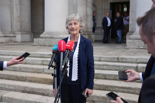 Elsewhere, independent candidate Catherine Connolly lodged her nomination papers at the Customs House in Dublin on Tuesday afternoon.