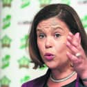 Sinn Fein president Mary Lou McDonald