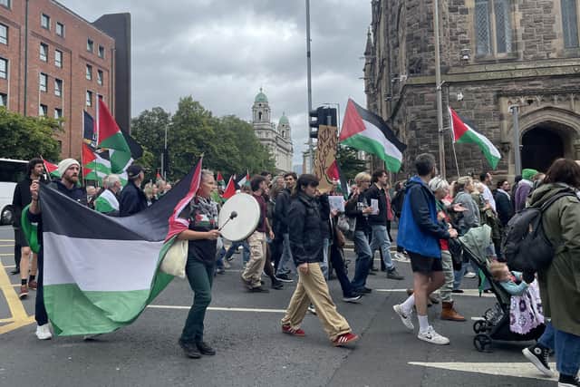 Dr Ashraf Abouharb, a Palestinian who lives in Belfast, said the “heinous” situation facing Palestinians in Gaza is being “completely ignored” by Israel and their allies.