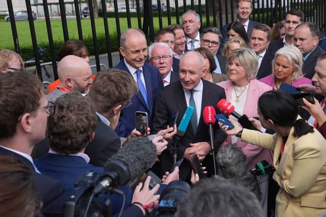 Mr Gavin is the third candidate in Ireland’s presidential election, which will be held on October 24.