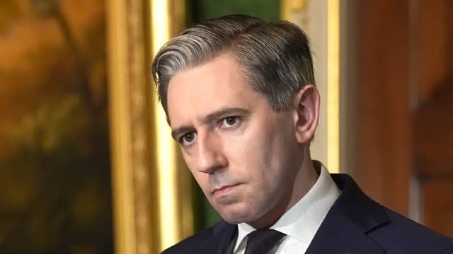Simon Harris had described the social media threats as 'cowardice' and a line that no decent society should tolerate being crossed