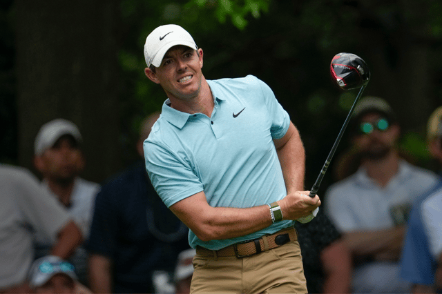 Rory McIlroy at the 2023 Masters