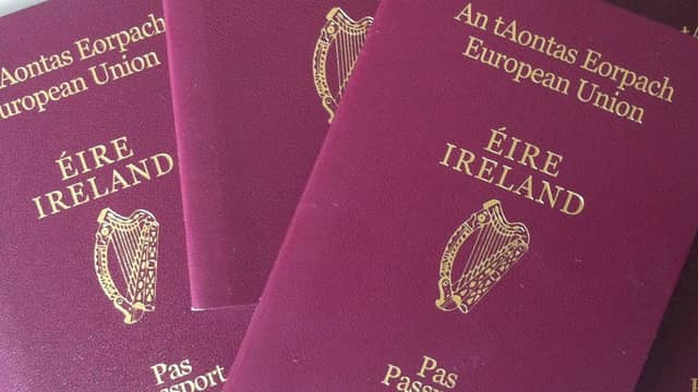 Dedicated Irish passport team for North.