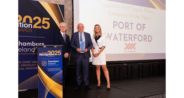 Port of Waterford named Logistics & Supply Chain Company of the Year