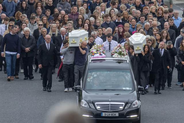 Natalie’s other daughter 18-month-old Rhea Rose, who was a backseat passenger in the car, is being treated for non-life-threatening injuries at Belfast’s Royal, while Natalie’s partner, Tyrone, who was a front seat passenger, is being treated for non-life-threatening injuries at Altnagelvin Hospital in Derry.