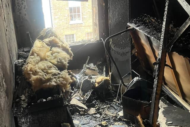 "The house was old and didn’t have a fire alarm, so the fire spread super fast.