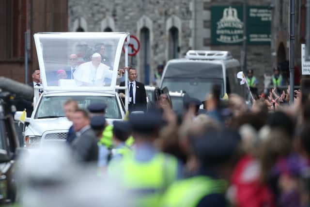 “It was extremely appropriate that Pope Francis visited Brother Kevin and the Capuchin Day Centre during his visit to Ireland in 2018 and met with those present and volunteers.