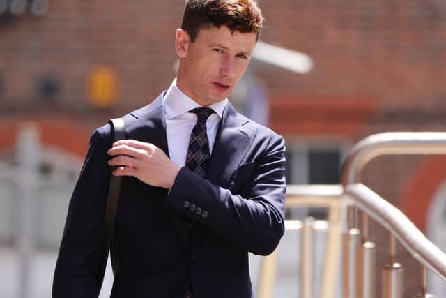 He was charged by postal requisition on June 19 after he drove his grey Mercedes A Class off the road and into a tree in Hermitage, Berkshire, at about 12.05am on April 27.
