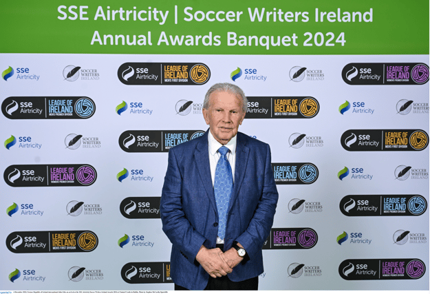 Johnny Giles at the Annual Airtricity League Awards 2024, Photo: Sportsfile