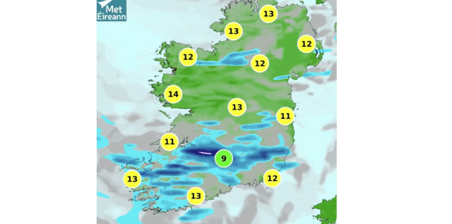 Met Eireann issues a head scratching forecast for the week