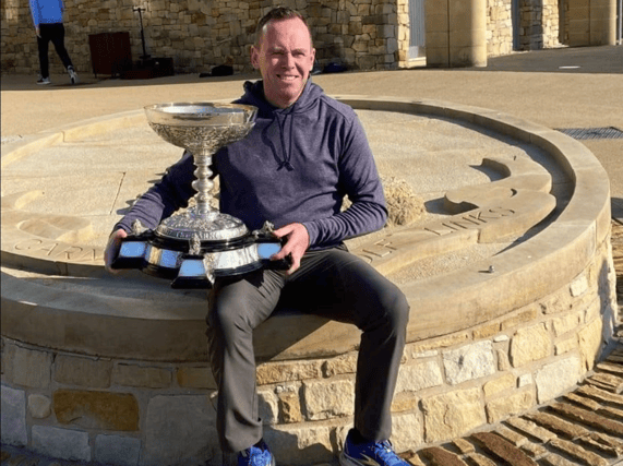 Garda O'Dwyer first Irishman to ever win UK golf tournament