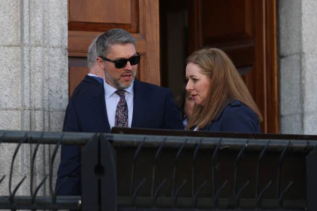 Asked whether he was an employee of Sinn Fein, Mr Adams replied “I would say so”.