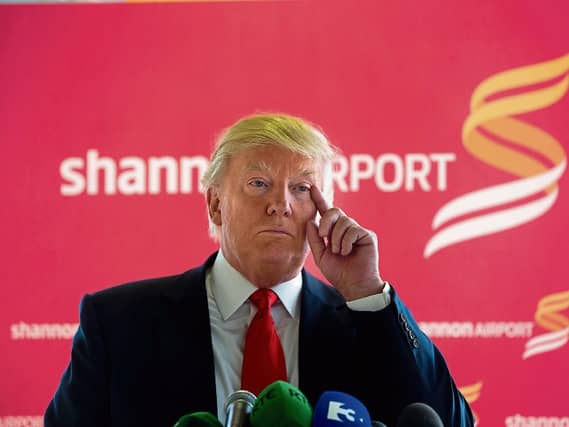 Fears Donald Trump's election could result in more refugees and rising costs in Ireland Picture: Sean Curtin