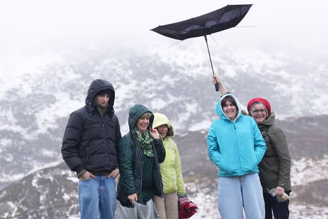 Forecaster Met Eireann has warned of persistent heavy rain in Dublin, Wexford, Wicklow, Louth and Meath.