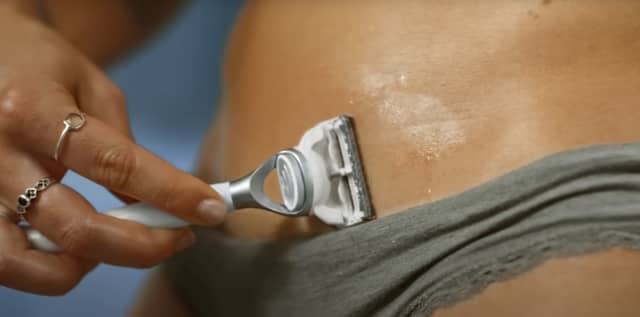 A still from the Venus razor advert which angered some listeners to RTÉ's Liveline