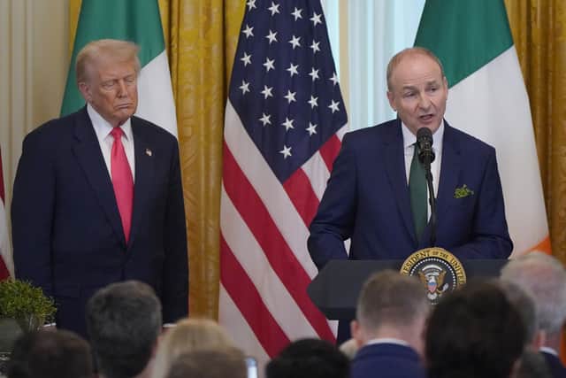 US President Donald Trump and his commerce secretary Howard Lutnick have both suggested US pharmaceutical multinationals located in Ireland will be targeted in what is expected to be a major tariff announcement on Wednesday.