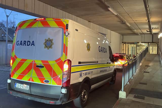 Det Gda Lane said that after a “further deep search” assisted by the stolen motor vehicle investigation unit and the dog unit, a “sophisticated concealment” operated through a “hydraulic” mechanism was detected.