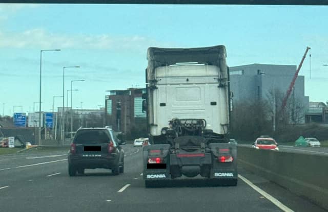 Gardaí shocked by what they spotted driver doing behind the wheel in secret truck