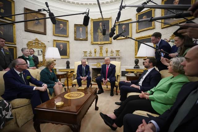 He accused the Irish Government of “taking” US pharmaceutical companies through attractive taxation measures and criticised the EU’s ruling that found that Apple owes Ireland billions of euros in taxes.