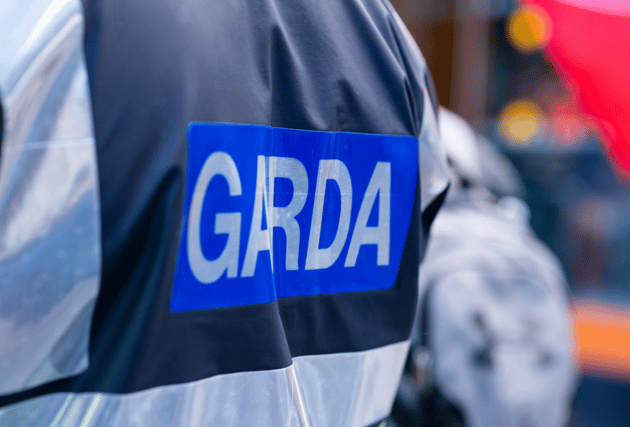 The incident happened in Blanchardstown on Tuesday morning