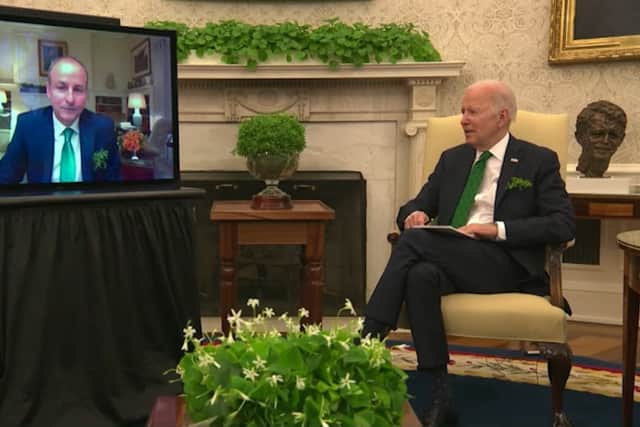 The following year, he tested positive for the virus in Washington on the eve of the scheduled shamrock ceremony. His meeting with then-US president Joe Biden was conducted via videolink.