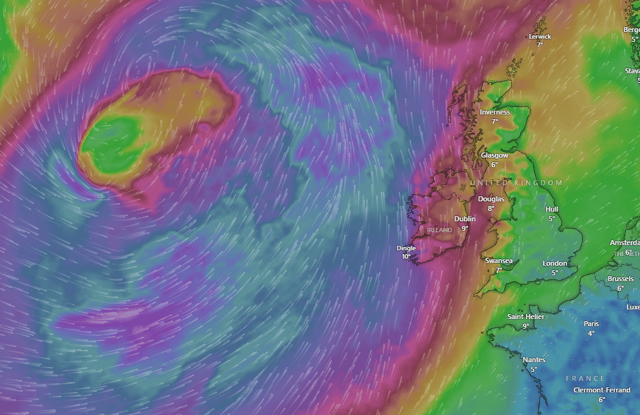 Forecaster pinpoints counties at risk amid 110km/h double storm risk for Ireland