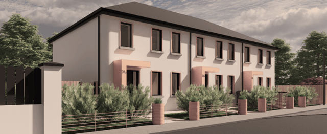 The 3D printed homes at Grange Close in Dundalk