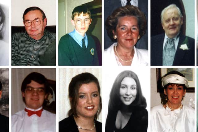 Later, the inquiry will hear commemorations of three generations of the same family who were killed in the bombing.