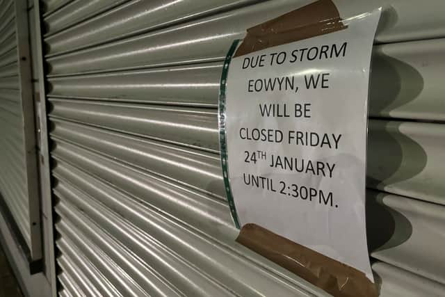 “Our most important message today is that everybody needs to shelter in place for the duration of all red warnings.