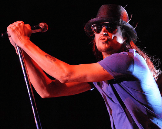 Kid Rock tells Ms Perry she 'sounds sexy' in 'one of most awkward' live interviews on BBC