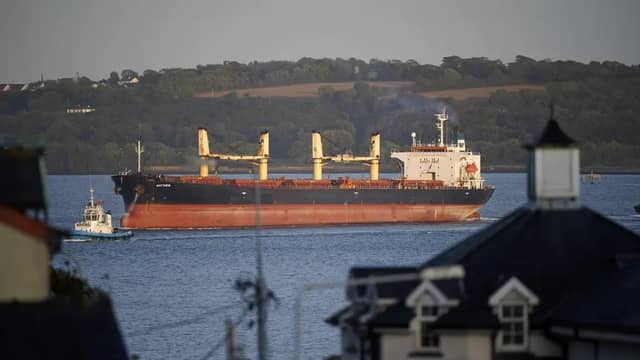 The 2.25 tonnes of cocaine which was seized from the MV Matthew, a Panamanian-registered bulk carrier, has an estimated value of more than €157 million | PICTURE: PA