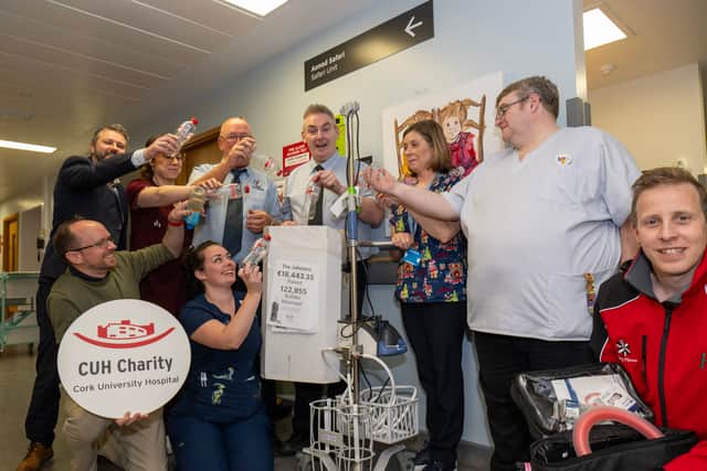 “We are doing it seven months now, we started on May 3 and the first donation to CUH Charity was 220 euro.