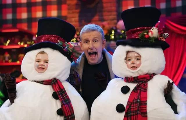 “It’s the dream movie theme for me. When I walked out on to the set earlier this week it brought a tiny tear to my eye. The big kids are going to love the nostalgia around it. Take a nap before we get started because tonight is going to be epic.”