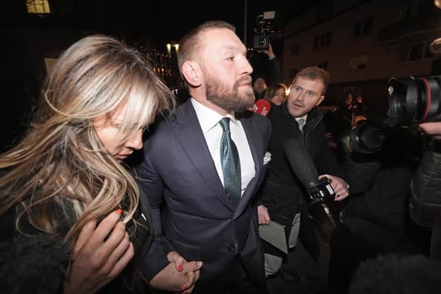 Ms Hand said the weeks of her civil case against Mr McGregor have been a “nightmare”.
