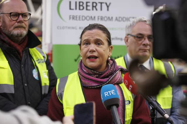 In response, Sinn Fein president Mary Lou McDonald claimed the Fianna Fail leader appeared determined to ensure Fine Gael returned to power alongside him following Friday’s General Election.