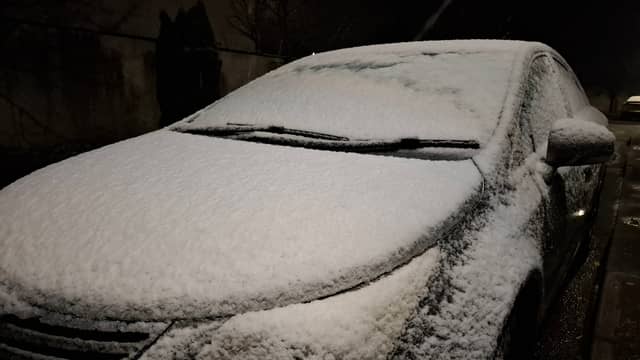Motorists and commuters are being urged to exercise caution due to 'treacherous' road conditions in places