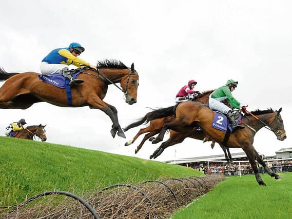 The Friends First Cross Country Steeplechase for the La Touche Cup at Punchestown last year