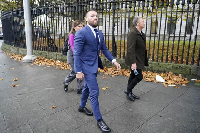 Mr Gordon said that Mr McGregor was “enormously famous” and was considered a “hero” around Drimnagh.